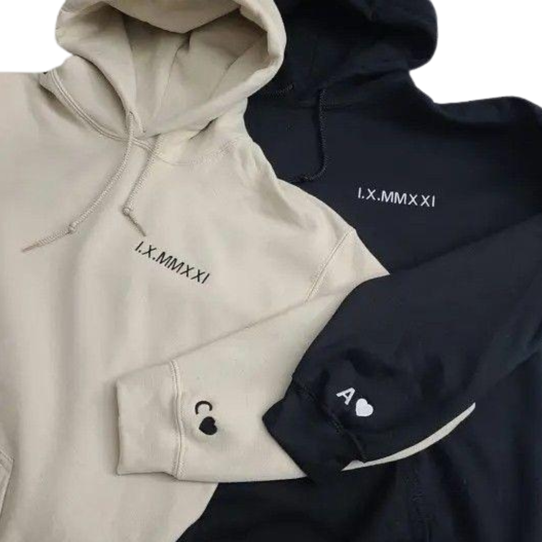 Dúo De Sudaderas Personalizadas Para Parejas Regalo Único Con Diseño A Tu Estilo