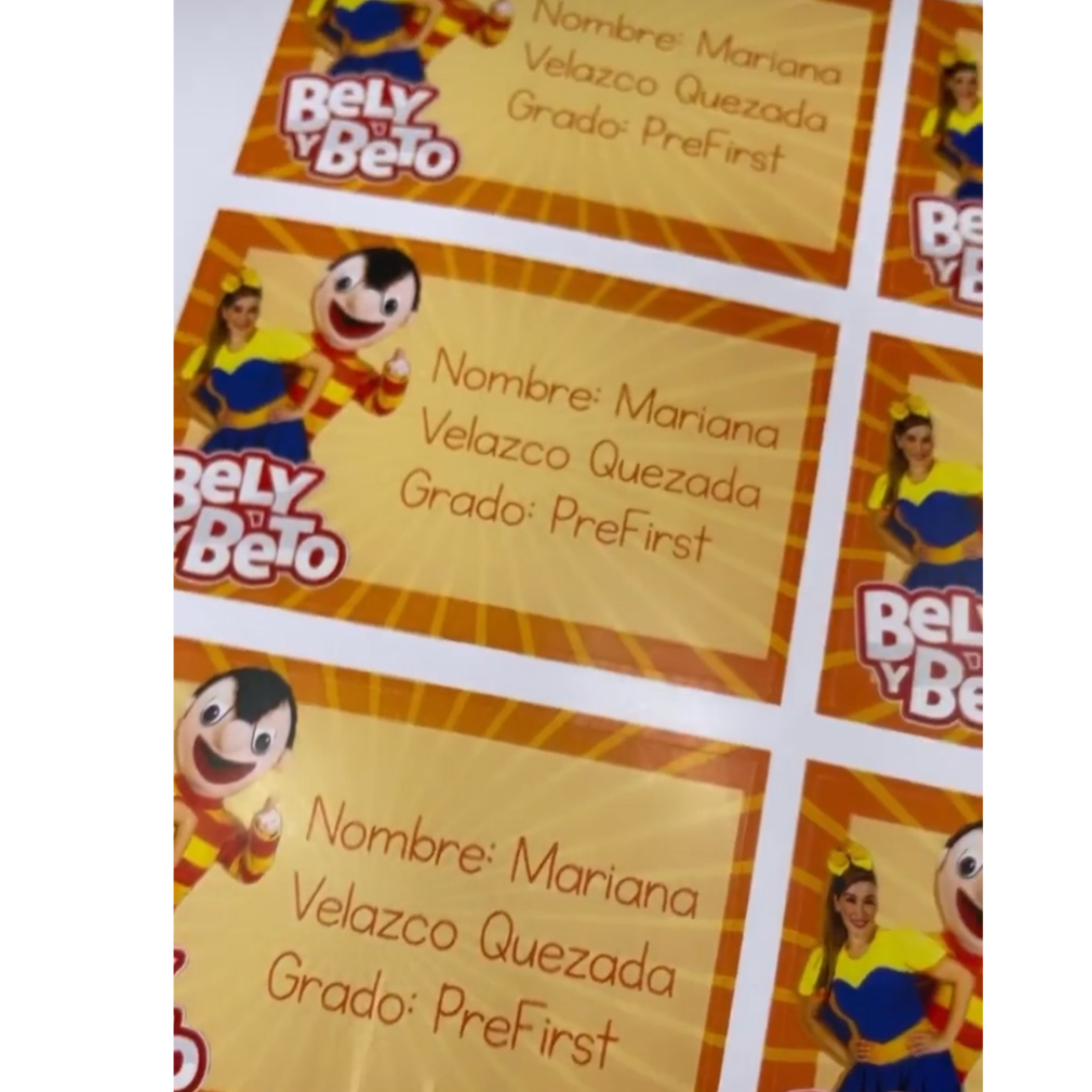 Etiquetas Adhesivas Personalizadas