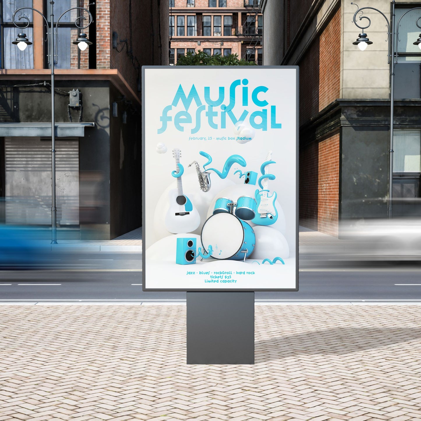 Vinil Blanco Impreso Publicitario | Imágenes Vibrantes