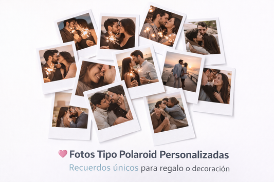 Fotos Tipo Polaroid Personalizadas Recuerdos Únicos Para Regalo o Decoración
