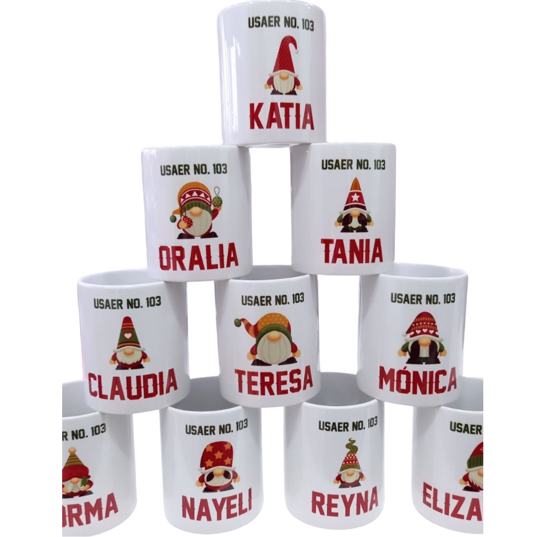 Tazas personalizadas Navideñas