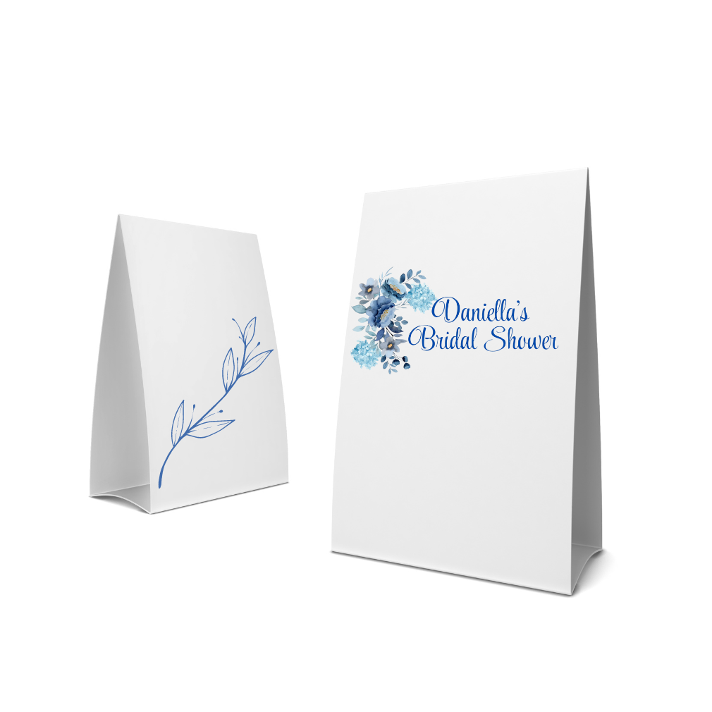 TENT CARDS DE 10 X 15