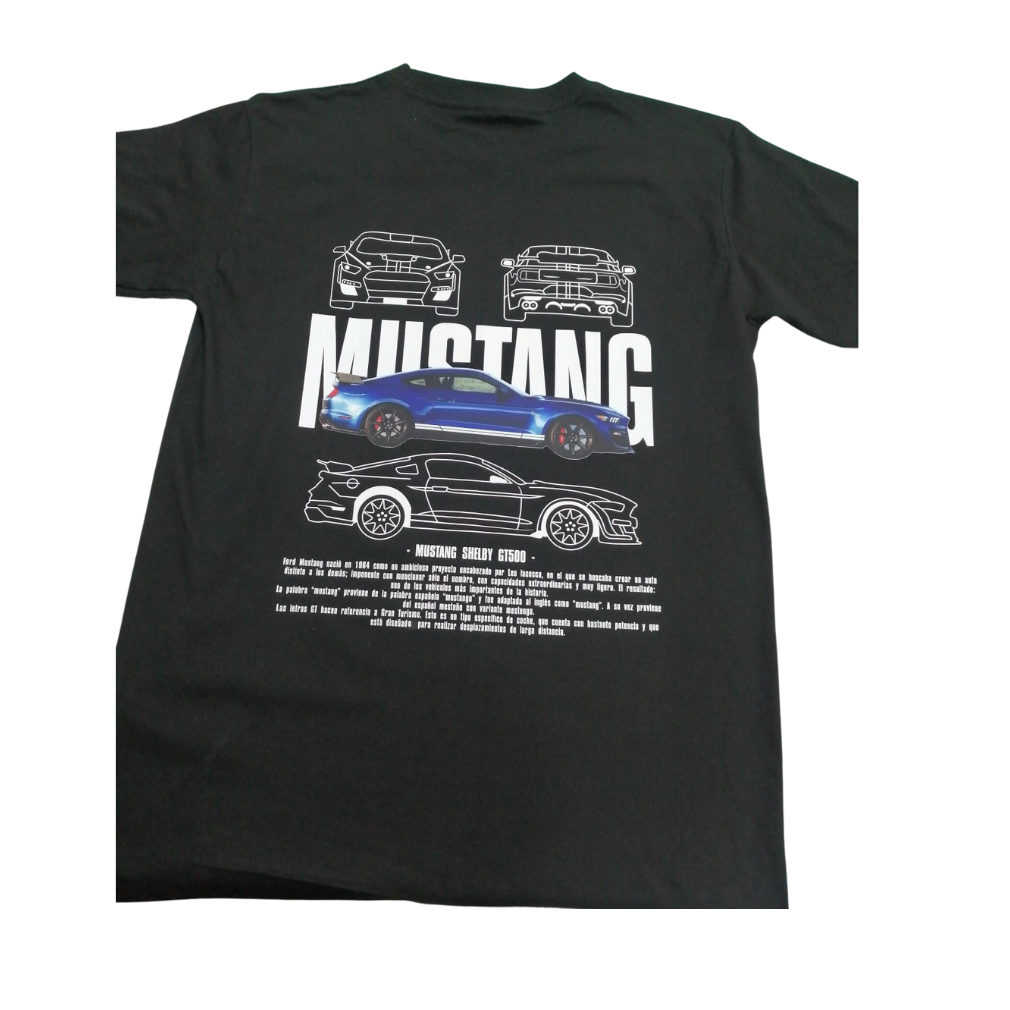 SET PERSONALIZADO "MUSTANG" (Playera O Sudadera)